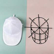 帽子清洗笼，带网袋的洗衣机式帽子清洗架，棒球帽清洗笼，带框架和网袋的帽子清洗笼，帽子清洁设备，防护清洁笼，高效帽子护理，帽子清洗机 | 时尚帽子清洁设备 | 帽子收纳，帽子清洗机，帽子收纳整理 - 彩色 - 查看 13