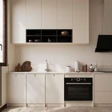 1 Roll Thick Brown Matte Vinyl Self-Adhesive Wallpaper, Waterproof, Oil-Resistant, Removable, Suitable For Bedroom, Bathroom, Living Room Wall Decor, Cabinet, Vanity Drawers, Home Decor, Room Decoration - Apricot - View 5