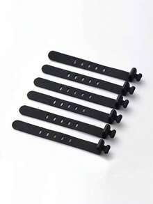 20个硅胶线缆整理器：让您的耳机、充电器和数据线整齐有序，方便取用！ - 彩色 - 查看 5