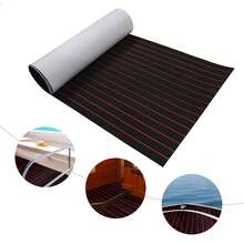 Alfombras y felpudos comerciales - Negro con costura roja - Ver 8