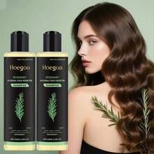 1PCS/2PCS Rosemary Shampoo,Gently Moisturizing Hair Shampoo For Women And Men To Gently Cleanse, Repair & Protect Strands,Repairing Fluffy Refreshing Shampoo - màu xanh lá - Xem 3