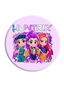 9枚卡通动漫图案韩流装饰徽章，动漫人物图案徽章，派对小礼物胸针徽章DIY派对装饰，圣诞节万圣节小礼物 - 彩色 - 查看 12