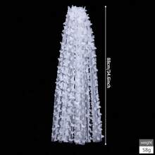 1pc Butterfly Style Ethereal Bridal Veil, Suitable For Wedding Photography - White - View 9