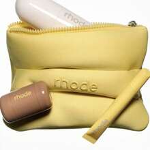 Hailey's Favorite Cosmetic Bag, Lip Gloss And Phone Case, A Spacious Hailey Bag. - Màu vàng - Xem 7