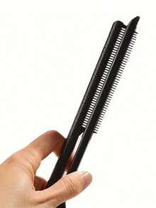 1pc V-Shape Smooth Salon Hair Brush, Women Hair Styling Tool - Multicolor - View 3