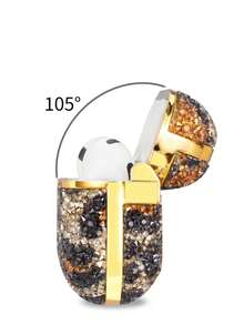 2026 New Fashionable Luxury Leopard Print Rhinestone 4/Pro 3/2 High-End Protective Case - Multicolor - View 2