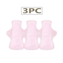 3pcs Breathable Mesh Nursing Pads - Washable & Reusable Sanitary Napkins, Comfortable & Durable, Available In Multiple Sizes & Colors, Suitable For Pregnant Women/Females/Elderly/Males/Children