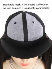 12 Inch/30cm Short Straight Heat Resistant Synthetic Wig, Bob Style - Multicolor - View 3