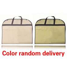 防尘服装罩，婚纱防尘罩，创意字母图案西装外套连衣裙保护罩，防潮悬挂式服装袋，衣柜收纳袋，透气旅行服装袋。