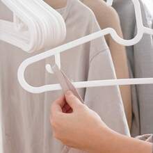 5pcs/Set Thick Multi-Functional Clothes Hangers, Convenient Home/Dorm/Balcony Hangers, Fashion Hangers, Standard Hangers, Essential For Back To School Dorm - Multicolor - View 6