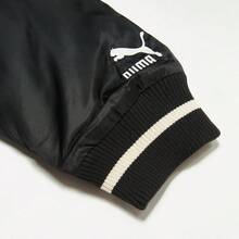 Puma Autumn/Winter Unisex Embroidered Logo Jacket, Couple Sports Quilted Bomber Jacket 62614701