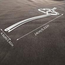 1个创意心形相框金属切割模具，适用于剪贴簿、相册、卡片制作，非常适合节日祝福和手工制作。 - 銀色 - 查看 10