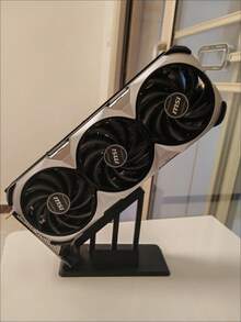 PCIE GPU Display Stand, Universal Graphics Card Shelf Trophy Holder For Standard Graphics Cards - Multicolor - View 4