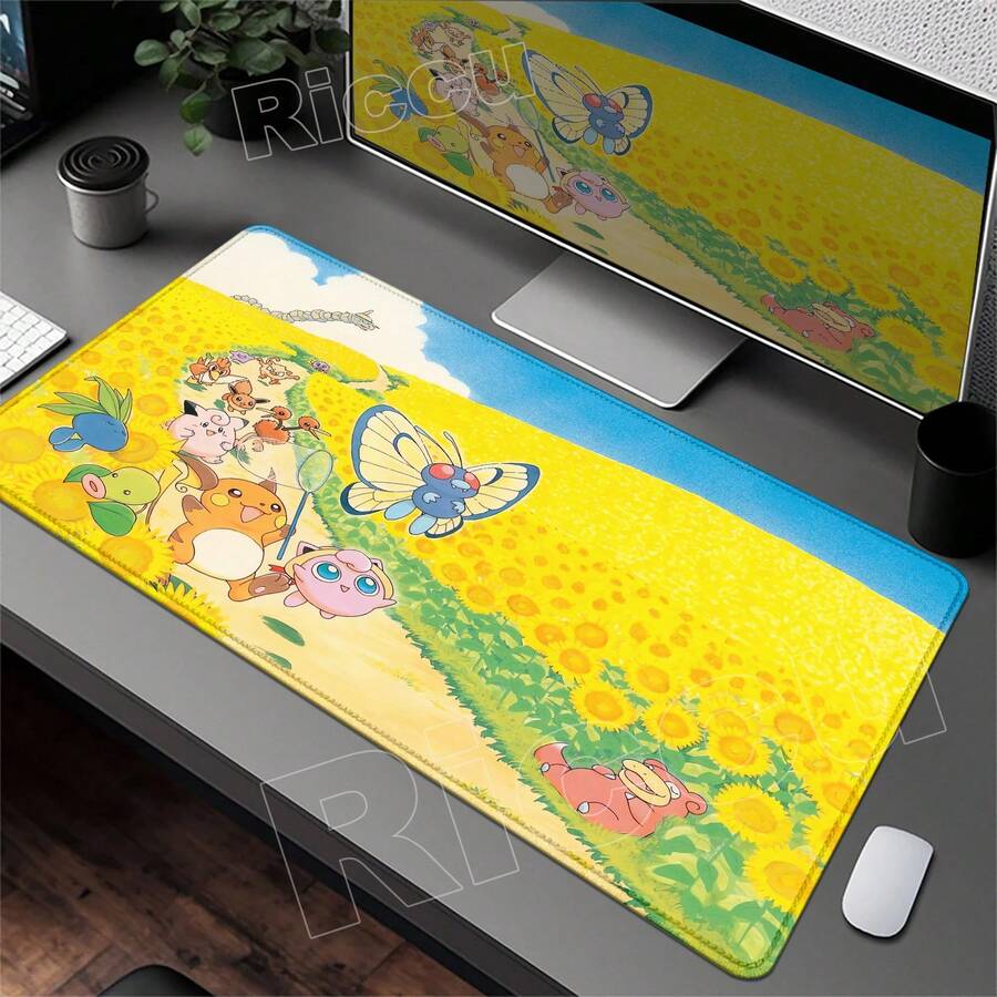 2026 Top Sell Cute 2026 Cartoon Anime Mouse Pad PC Cartoon P-PokemonES ...