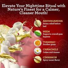 GuruNanda Cinnamon Oil Pulling Travel Sized Mouthwash, Promotes Calmness, With Neem &Amp; Ashwagandha For Fresh Breath &Amp; Happy Gums, Alcohol-Free, TSA-Friendly, 3 Oz (Pack Of 2) - ColorB - View 5