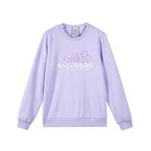 Nike Women's New Round Neck Printed Sweatshirt - Purple - View 1