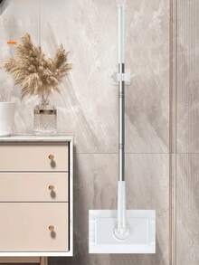 1pc Multi-Functional Household Face Towel Mop Clip, Easily Detachable Small Mop For Cleaning Bathroom, Shower Room, Walls, Glass, With Automatic Clamp - Multicolor - View 1