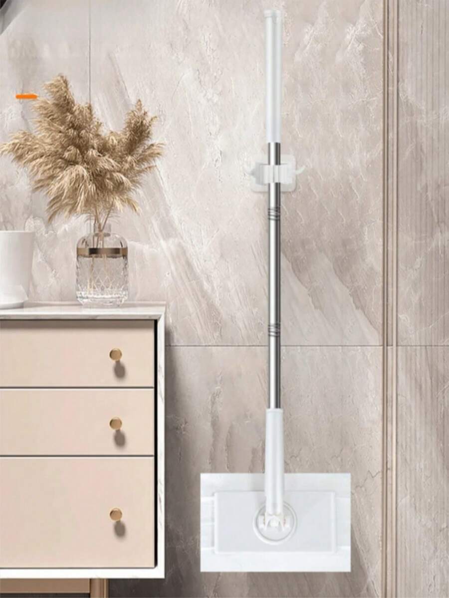 1pc Multi-Functional Household Face Towel Mop Clip, Easily Detachable Small Mop For Cleaning Bathroom, Shower Room, Walls, Glass, With Automatic Clamp - Multicolor - View 1