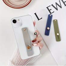 彩色可伸缩手机支架，手机挂绳视频观看工具