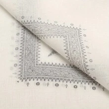 时尚百搭四面印花阿拉伯迪拜沙特阿拉伯男士头巾 - 黑色 - 查看 9