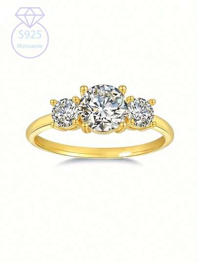 KAHOOT O pereche de verighete din argint 925 de înaltă calitate, cu pietre moissanite de 2/4 carate, o alegere clasică, elegantă și luxoasă. Potrivite pentru ținute de zi cu zi și nunți, fiind, de asemenea, cadouri excelente pentru Ziua Îndrăgostiților, Crăciun, Ziua Recunoștinței, zile de naștere, aniversări și nunți.