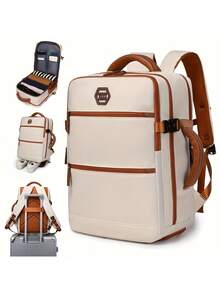 Large Capacity Lightweight Travel Backpack, Business Travel Carry-On Luggage Bag, Hiking Backpack, High School/College Student Backpack, Unisex Multi-Function Backpack - Multicolor - View 13