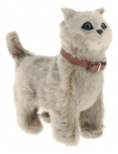 TendenciaDivertido Gato Electrónico De Peluche Interactivo Para MascoCalidad premium