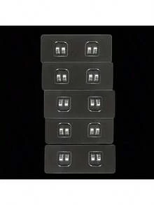 10/5/1个装淋浴房球形儿童粘钩，替换强力粘钩，浴室淋浴架篮皂碟挂钩，无需钻孔