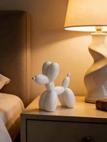 Tượng chó bằng bóng bay dễ thương, đồ trang trí bàn làm việc, tượng động vật nhỏ hiện đại thủ công, đồ trang trí nhà cửa. - Nhiều màu - Xem 12