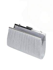 Women's Clutch Purse, Suitable For Various Occasions Such As Parties And Gatherings - Silver - View 3