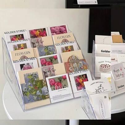 1pc 3-Tier/5-Tier/7-Tier Card Display Stand