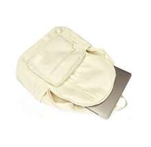 Skechers New Portable Men's And Women's Sports Backpack, Simple And Casual Design. Approximate Dimensions: 44.2 X 31 X 15.8 Cm. - Beige - View 2