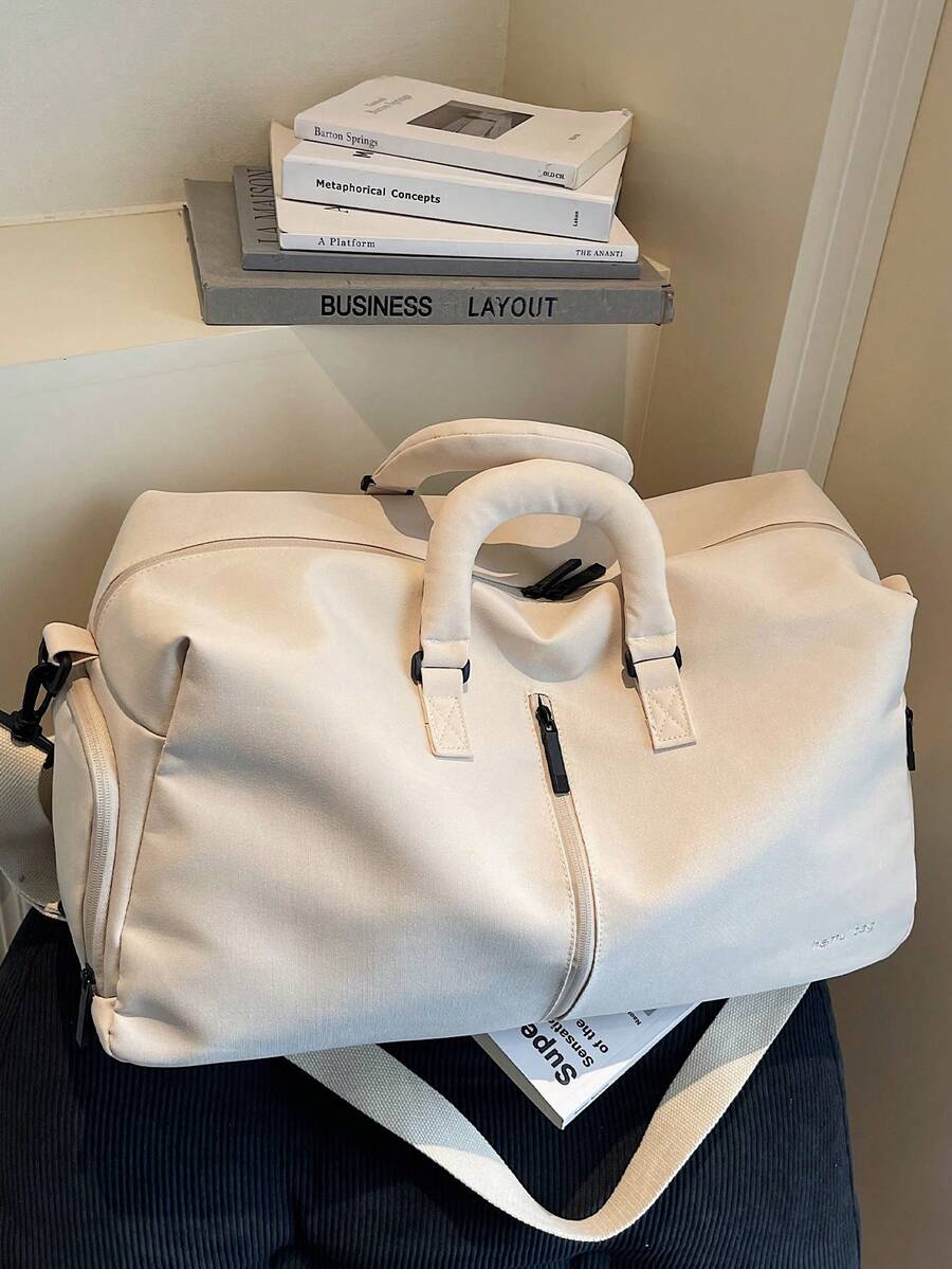 大容量运动健身包，防水分隔设计，男士旅行包，适合游泳、短途旅行和旅游 - 彩色 - 查看 1