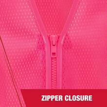 Radians SV22-1 Economy Type O Class 1 Safety Vest Size 2X-Large, Pink Mesh With Contrasting Tape - 1 Each - Blue - View 12