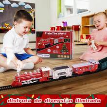 TendenciaJuego De Juguetes De Tren De Vapor Para Niños De NavidadCalidad premium - 1 - Ver 9