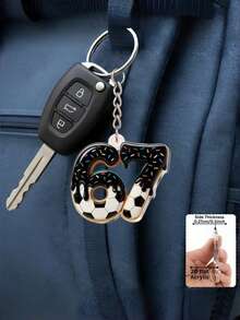 1pc/3pcs 2D Printed "67" Sports Ball Acrylic Keychain Backpack Decor, Interesting Dripping Ice Cream Style, Suitable For Party, New Year, Sports Birthday Gifts, Can Be Used As Gifts For Siblings, Unisex - Multicolor - View 7