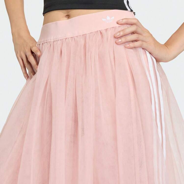 Adidas Originals Women's Tulle Skirt Knitted Maxi Skirt KS6562 | SHEIN