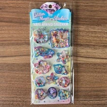 色彩缤纷的可爱海洋动物水封贴纸，趣味水摇糖果贴纸，可用于水瓶、冰箱、手机壳、笔记本、剪贴簿、奖励和手工礼品 - 彩色 - 查看 7