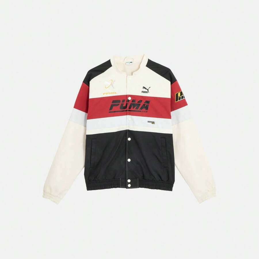 PUMA男女通用款无帽梭织夹克 62581501