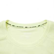 Li-Ning Men's Reflective Seamless T-Shirt, Antibacterial Quick-Dry Breathable Sports Running Top, ATSV085 - Green - View 4