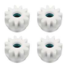 Yuunaie 1/2/4pcs Replacement Gear For O-Cedar Easy Wring 1/2 Bucket Spin Mop System, Easy Assembly High Quality Mop Bucket Accessories, Suitable For Kitchen, Bathroom Cleaning, Student Supplies - White - View 11