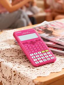 Casio 卡西欧科学计算器，252种功能，自然教科书式显示，高中生和大学生必备，数学办公工具 - FX-82ES Plus - 玫紅色 - 查看 5