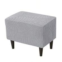 1 Set Wing Back Chair Cover Or 1 Piece Cushion Cover, Solid Color Jacquard Leaf Pattern Wing Chair Slipcover With Seat Cushion, Elastic Armchair Cover For Home & Hotel - Multicolor - View 15
