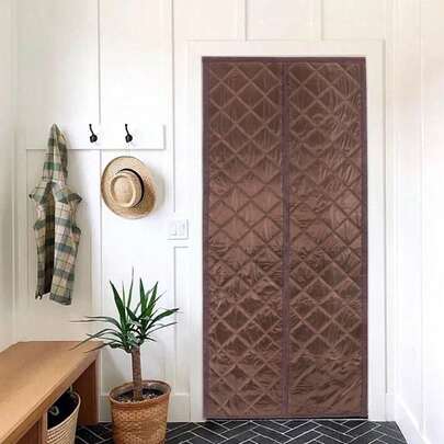 Magnetic Thermal Insulated Door Cover Curtain, Ultra-Durable Doorway Curtain 38"