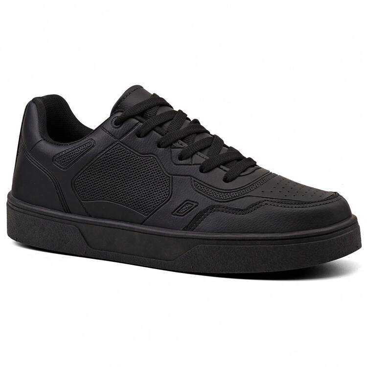 Men's Astra Casual Street Skate Shoes, Original, Comfortable And Durable R1458A - Black/Black - View 7