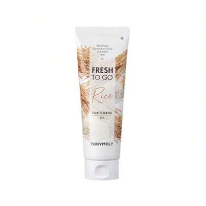 Rice Brightening Cleansing Foam - Fresh To Go - Tonymoly
