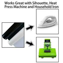 PU Material Garment Heat Transfer Printing Film, White And Black Set - Multicolor - View 9