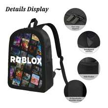 Collage Graphic Backpack – Ultimate Gamer Style With Diverse Game Scenes,Large Capacity Design, Can Accommodate 15 Inch Laptops And IPads, As Well As Other Daily Necessities, Suitable For Teenagers, Men And Women Traveling, Hiking, And School Backpacks ﻿ - A - View 5