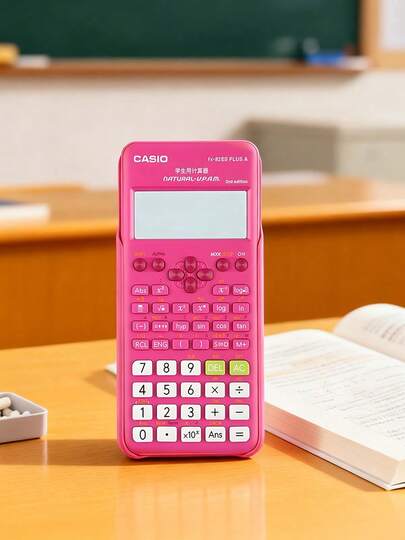 Casio 卡西欧科学计算器，252种功能，自然教科书式显示，高中生和大学生必备，数学办公工具 - FX-82ES Plus