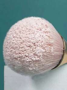 Portable Gold Mini Powder Brush Set, Including Foundation Brush, Concealer Brush, Blush Brush, Contour Brush, Bronzer Brush, Powder Brush - Multicolor - View 5